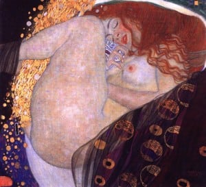 Gustav Klimt's "Danae"