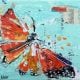 Butterfly Dance, mixed media on canvas ©Kellie Day