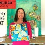 butterfly painting class with kellie day