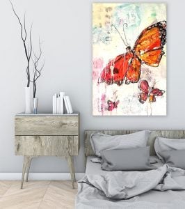 Dazzle, 24" x 36", mixed media on canvas ©Kellie Day