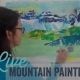 live mountain painting with kellie day