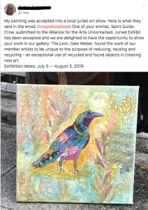 facebook review of kellie day art program