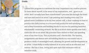 review of kellie day art program
