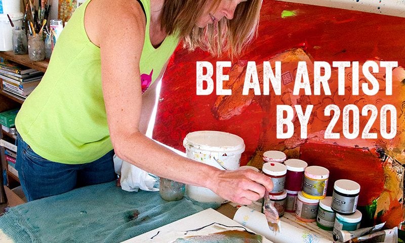 be an artist in 2020- with art mentor kellie day