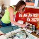 be an artist in 2020- with art mentor kellie day