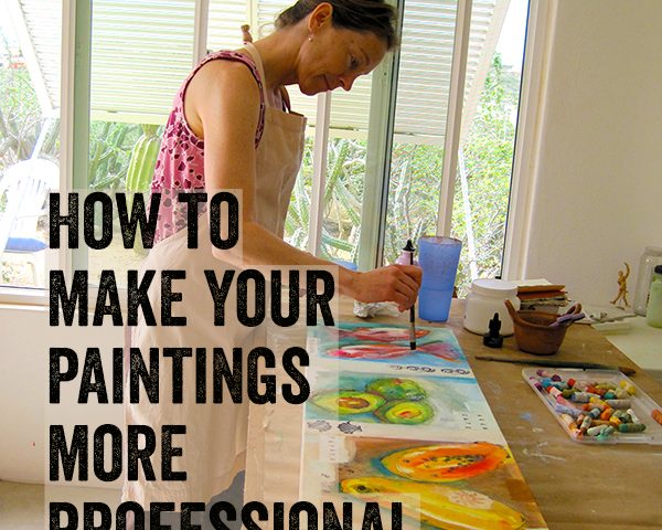 how to make your paintings more professional