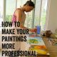 how to make your paintings more professional