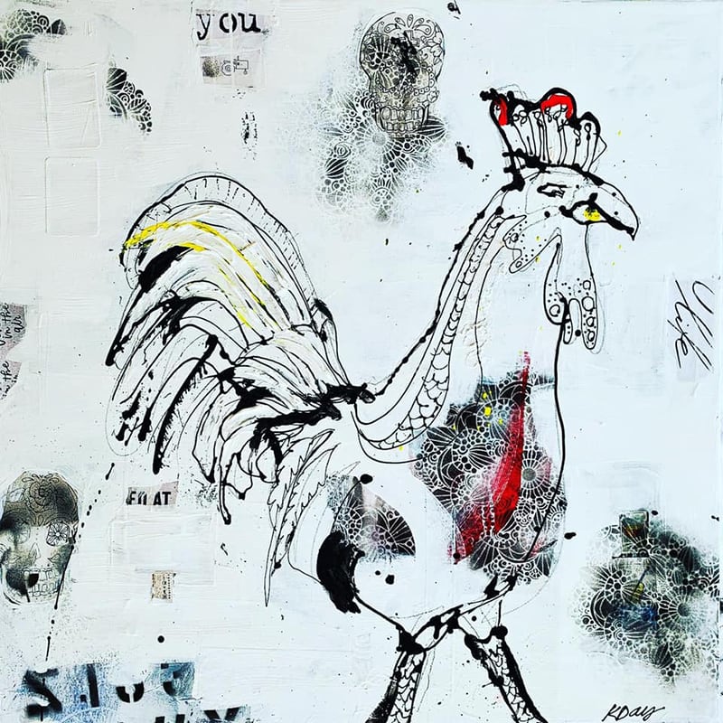 Loteria Rooster, Kellie Day