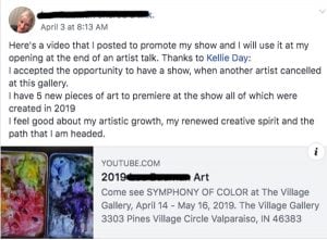 Praise for Kellie Day art program
