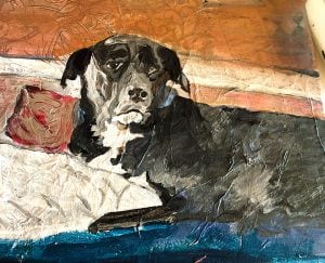 Mary-Anne-black-lab-painting