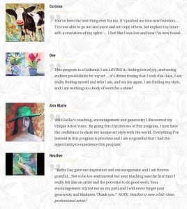 testimonials about kellie day