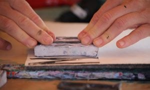 stamp making with kellie day