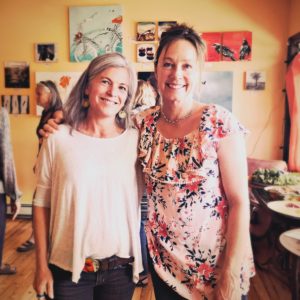 Kellie Day and Shauna Tewksbury in the Mountain Girl Gallery