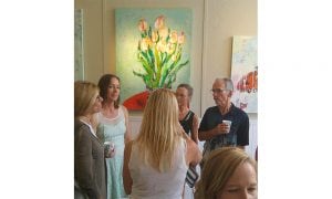 Kellie-Day-at-her-art-opening-610-Gallery