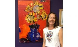 Kellie-day-at-her-painting-exhibit