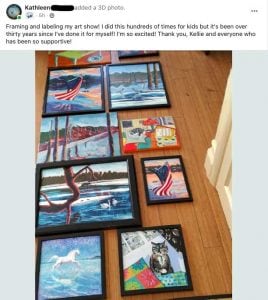 Kath review of kellie day art program