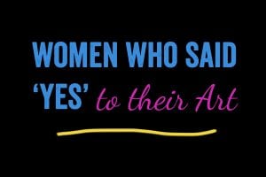 Women show said YES to their Art