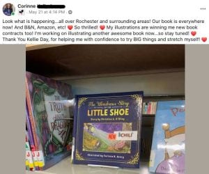 Corinne review of kellie day art program