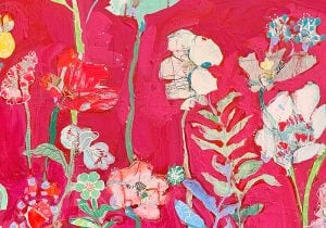 detail of winter dreams floral