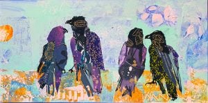 Raven Party painting-by-Kellie-Day-FULL-800