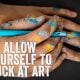 Allow yourself to suck at art