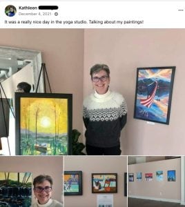 Kathe-art-show from kellie day art mentoring program