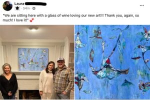 How Laura unlocked her art and started selling - Artist interview with Kellie Day