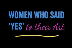 Women show said YES to their Art