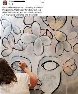 errin first solo show after kellie day program