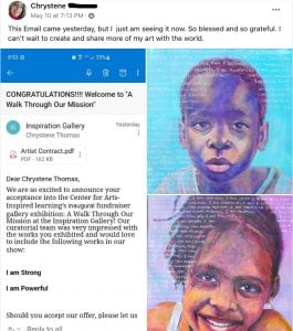 Chrystene-accepted-to-gallery-showing