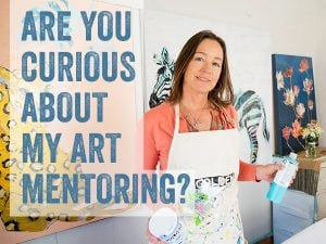 Are you curious about my Art Mentoring program?