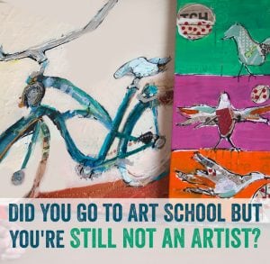 Did you go to art school but you're still not an Artist?