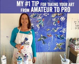 my number one tip for going from amateur to professional artist