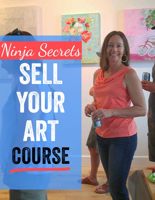 Ninja Secrets Sell Your Art Course by Kellie Day