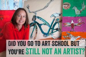Did you go to art school but you're still not an Artist?