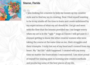 Sharon-review-of-kellie-day-art-mentoring-program