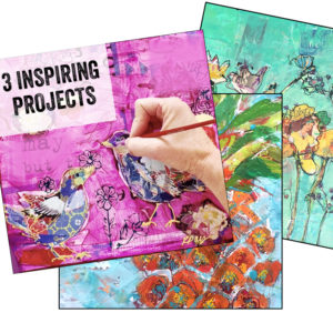 3 Inspiring painting projects class with Kellie Day