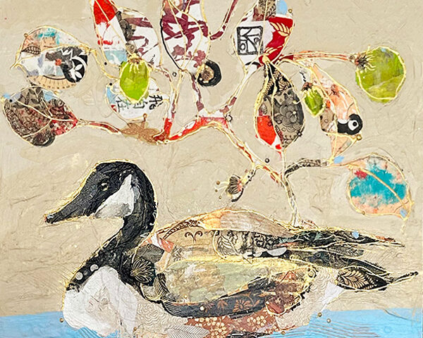 Duck Duck GOOSE, a Canadian Goose Painting with a twist, by Kellie Day