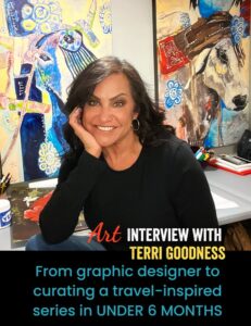 Interview with artist Terri Goodness
