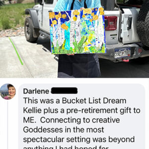 retreat testimonial for kellie day art retreat