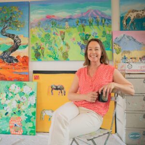 kellie day host of colorado art retreat