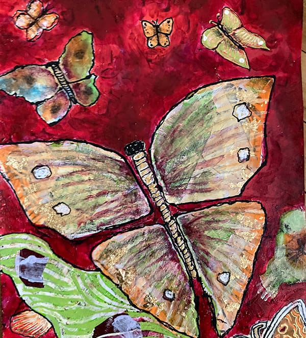 rhonda feedback from kellie day art mentoring program