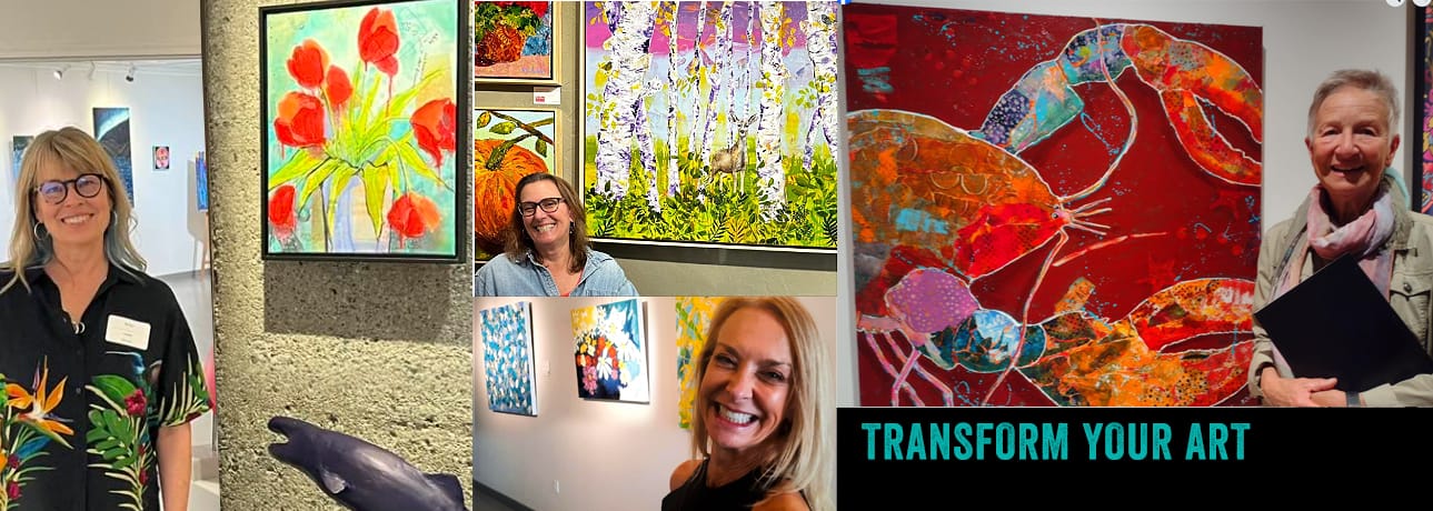 students of kellie day art mentoring program