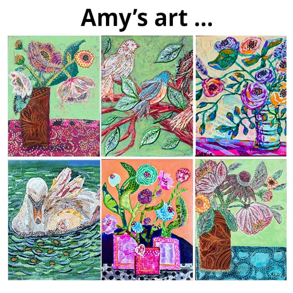 my student amy's art