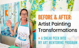 Artist paintings transformations
