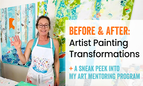 Artist paintings transformations
