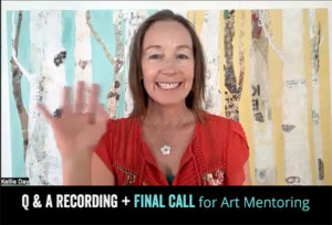 Q&A recording inside + Final call to transform your art