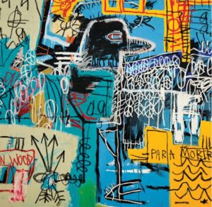 basquiat painting of bird