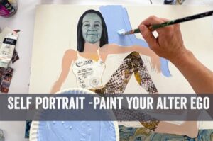 self portrait class with kellie day