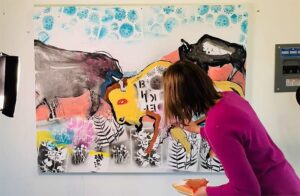 Painting Big Bold Juicy Paintings from Small Ideas